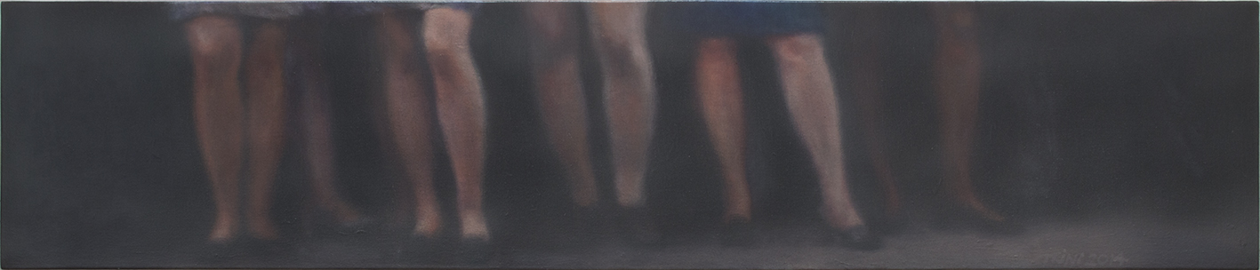 desfile-30x140-cms-acrilic-on-canvas-2014